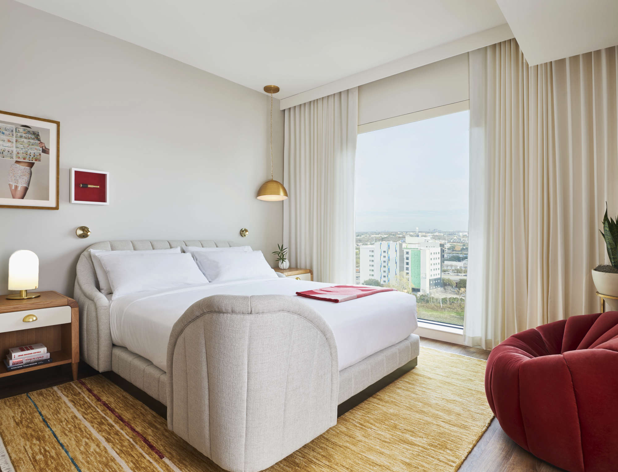 Grand Chamber King Suite at Virgin Hotels Dallas