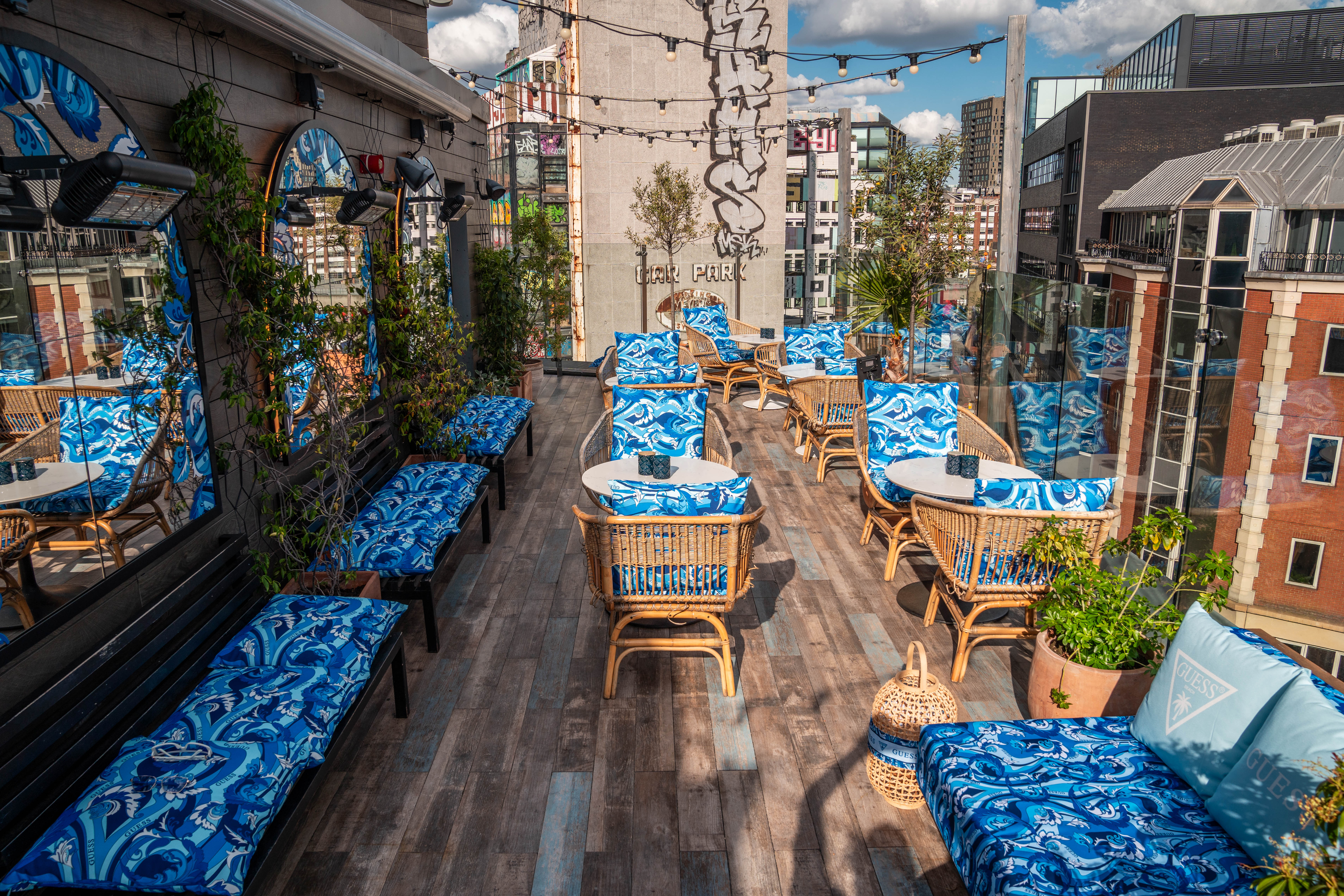 Rooftop Pool & Bar in Shoreditch | Blue Marlin Ibiza London